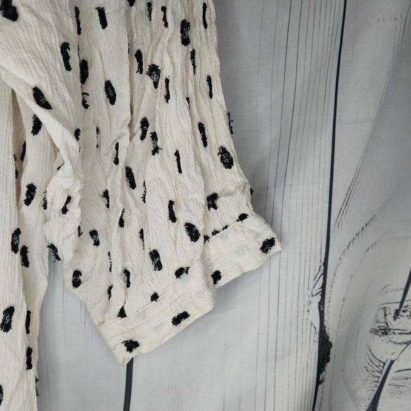 Masai Copenhagen Boho Hippe V-Neck Top/ Mini Dress Size M - Picture 3 of 16